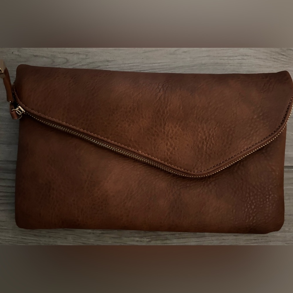 Lulu's Brown Clutch
